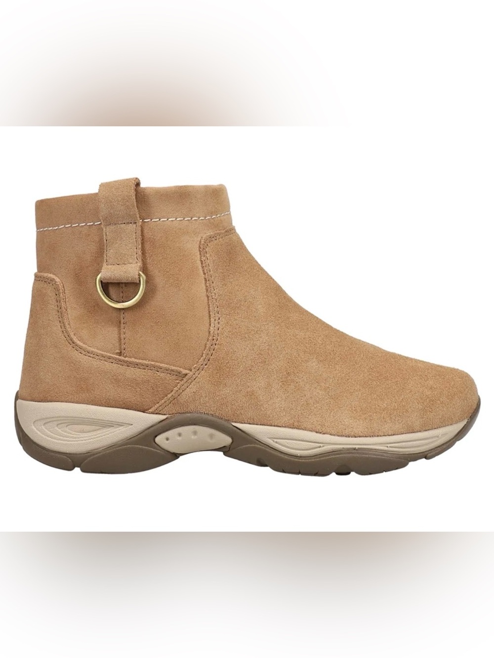 EASY SPIRIT Elton Women’s Taupe Suede Bootie.